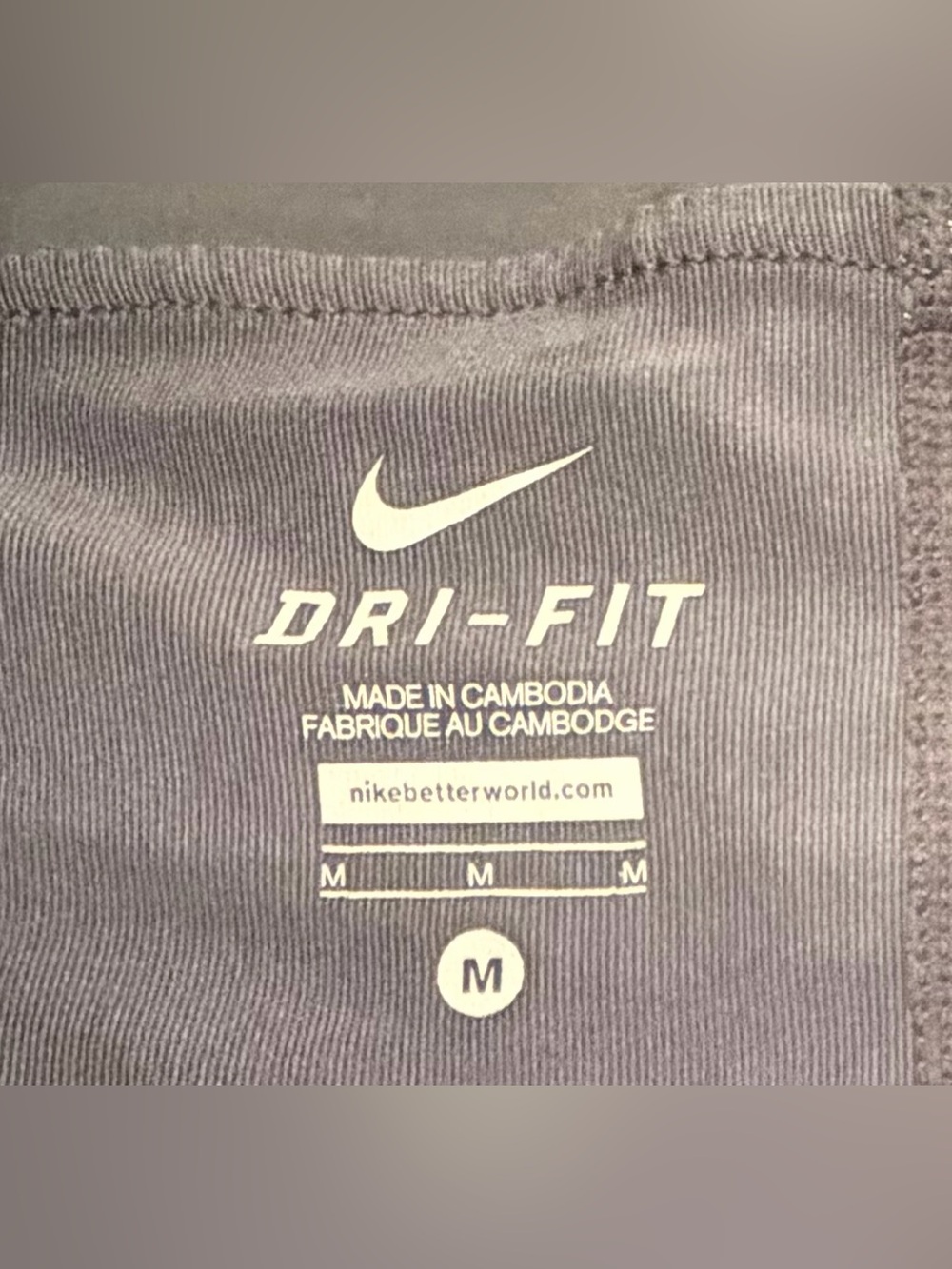 NIKE Victory Dri-Fit Gray with Light Gray Stripe Pleated Athletic Skort - Picture 6 of 10